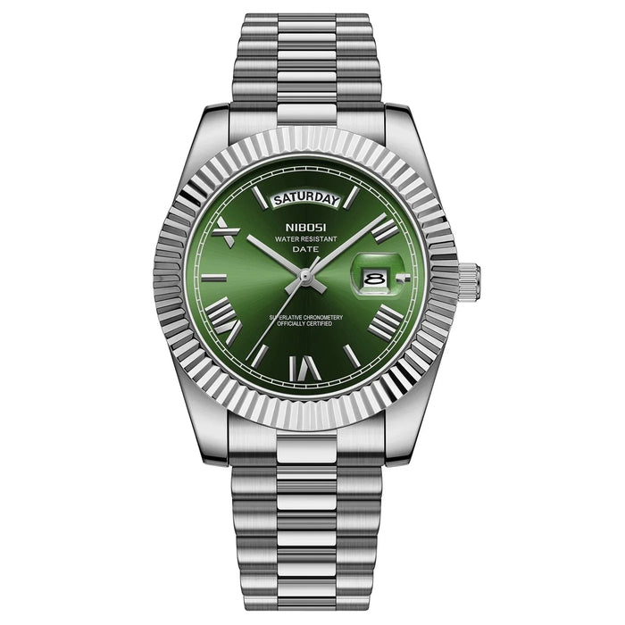 BRAVERE® Elegant Men´s Day Date Luxury Watch