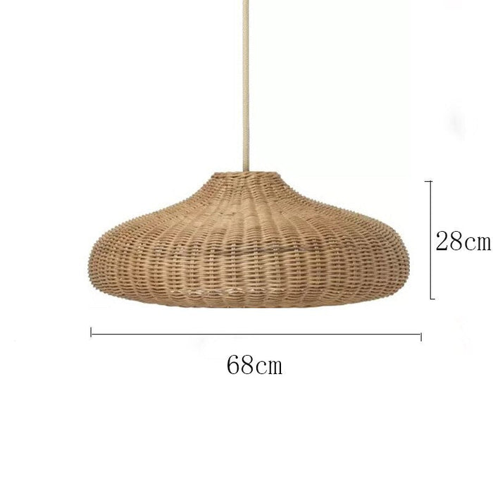 Unique Charming Chinese Style Rattan Pendant Light