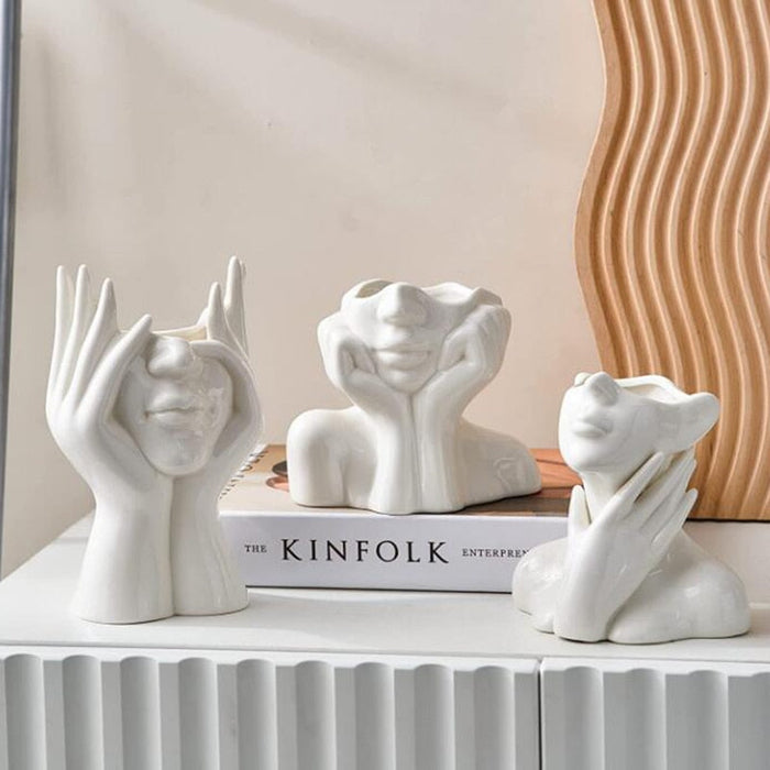 SANDRA Modern Art-Inspired Vase