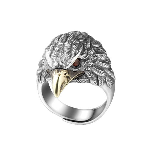 Men's Vintage 925 Silver Open Eagle Ring
