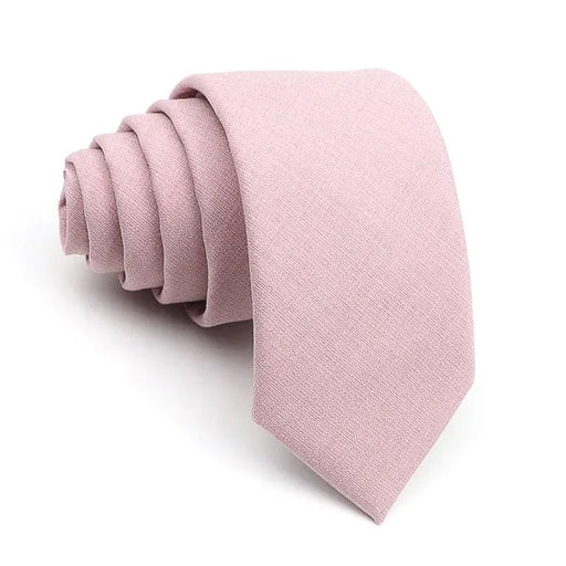 Light Pink Skinny Tie for Men - Classy Accessories for Formal Wear