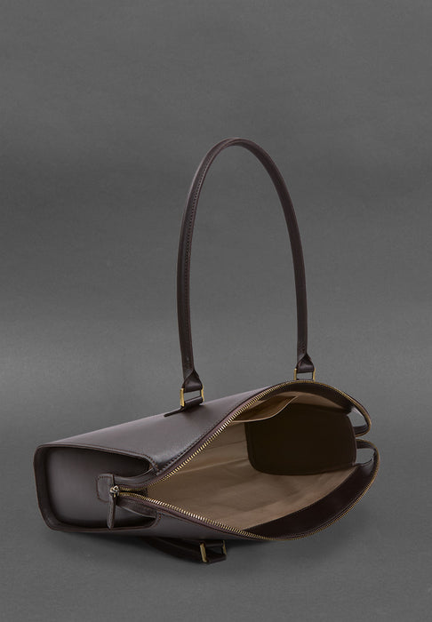 Casual Women's Leather Briefcase Messenger Bag
