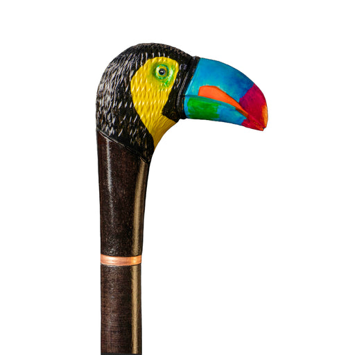 Toucan-Shaped Handle Walking Stick, Stylish Daily Support