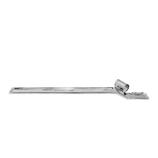 Polished Stainless Steel Wave Tray – 31.5" Hammered Finish