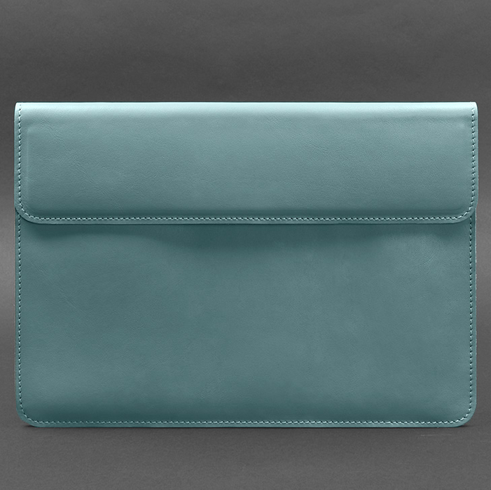 Leather Laptop Sleeve Cover For Apple MacBook Pro 15" With Magnets