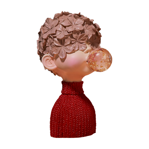 Bubble Boy Figurine Elegant Style Home Decor