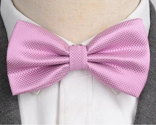 Deluxe Lavender Pre-Tied Bow Tie for Classy Men
