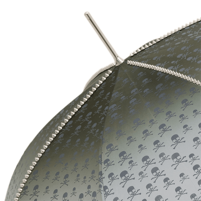 Modern Grey Square Print Umbrella - Designer