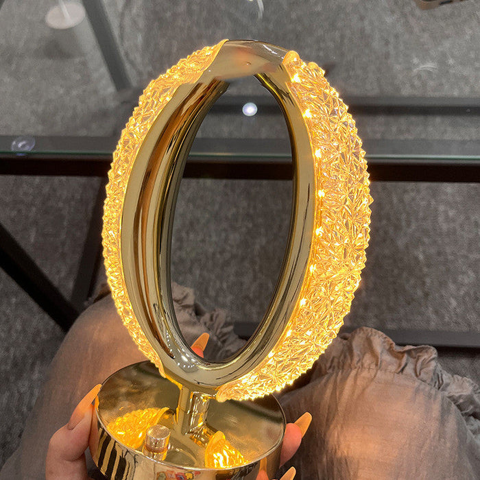Unique Chic Luxury Design Golden Table Lamp