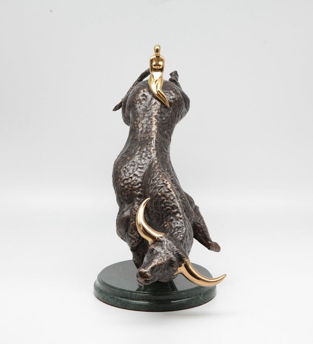 Abduction Of Europe Unique Bronze Sculpture