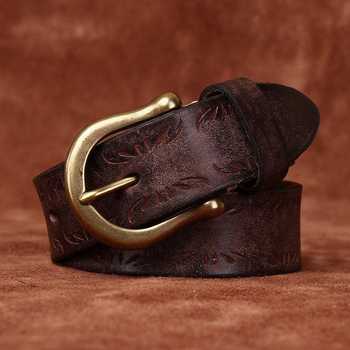 Affordable Leather Belt For Women, Meera Model