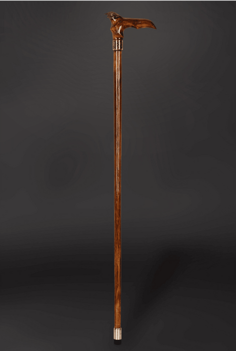 Antique Eagle Personalized Walking Stick - Art Rare Cane
