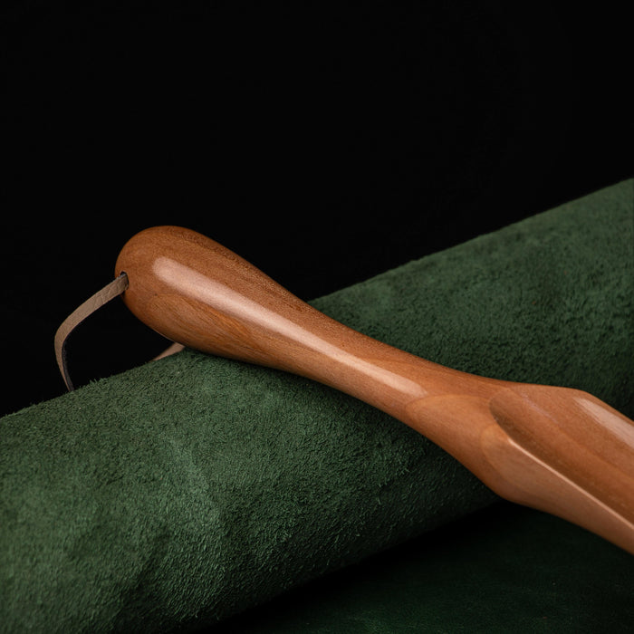 Antique Wood Shoe Horn Luxury Vintage Handmade