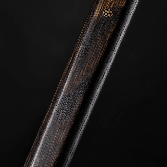 Artistic Walking Cane with Epoxy Resin Handle "Blue Modern"
