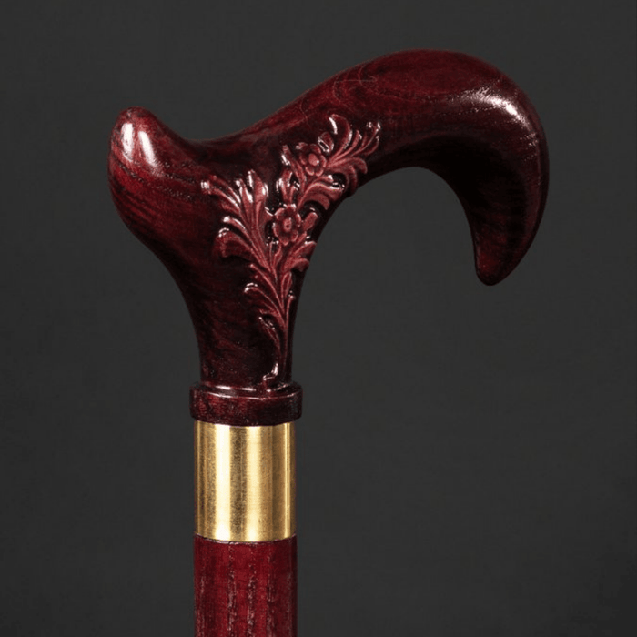 Wooden Walking Cane for Women Ladies, Mom, Grandma
