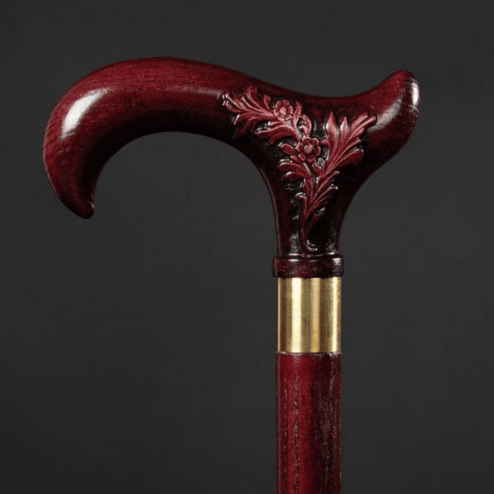 Wooden Walking Cane for Women Ladies, Mom, Grandma