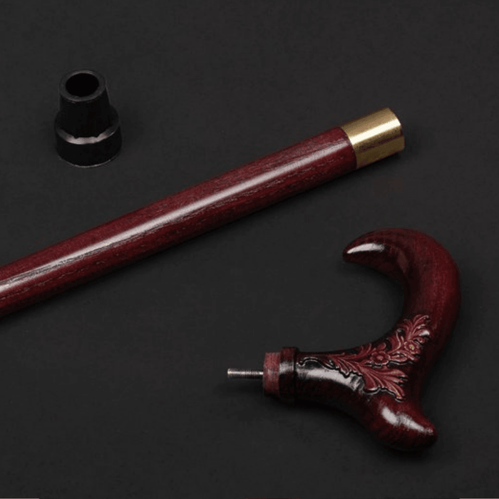 Wooden Walking Cane for Women Ladies, Mom, Grandma