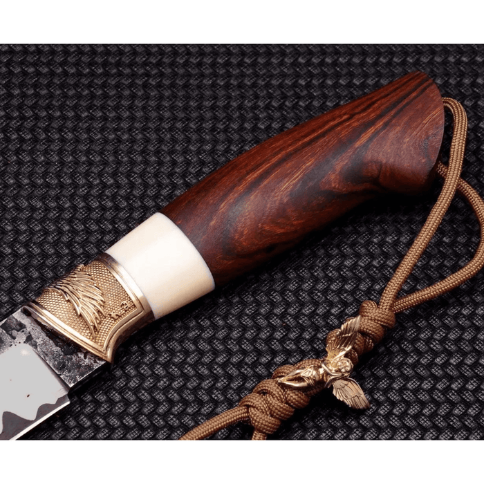 Mammoth Ironwood Author's knife "Keeper"