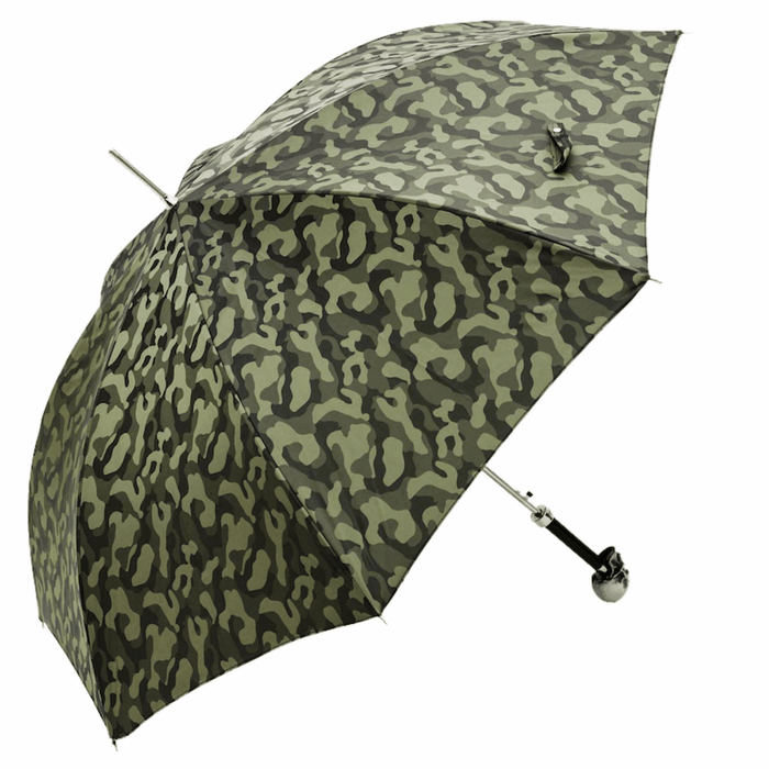 Artistic Stylish Camouflage Umbrella Skull Handle