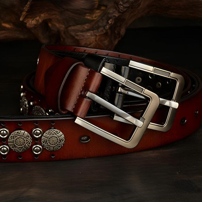 Studded Belt For Women or Men, Ciradyl Model