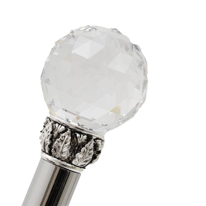 Luxury Crystal Knob Handle Walking Cane, Elegant