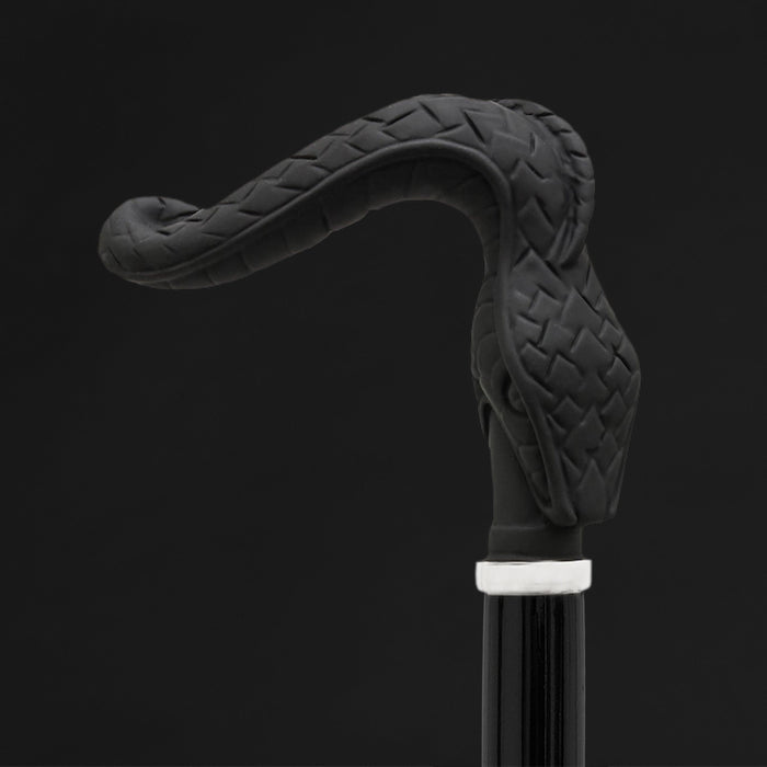 Handmade Golden Snake Walking Stick, Luxury Stylish Cane