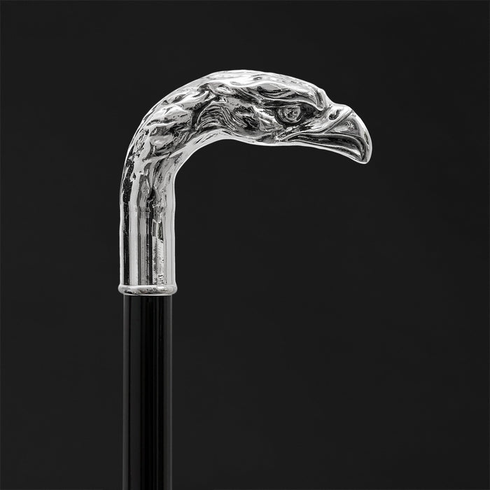 Luxury Fashionable Walking Cane, Silver Eagle Handle