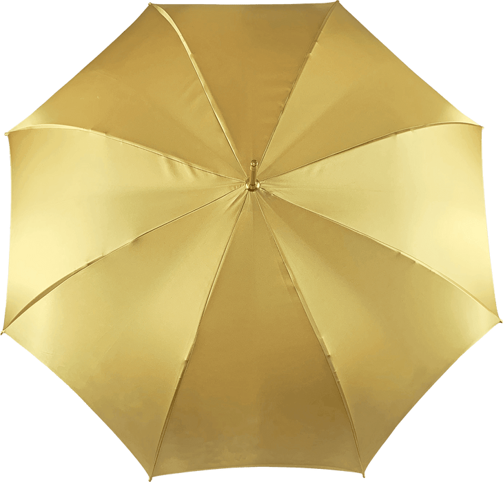 Beautiful Double Canopy Luxurious Golden Umbrella