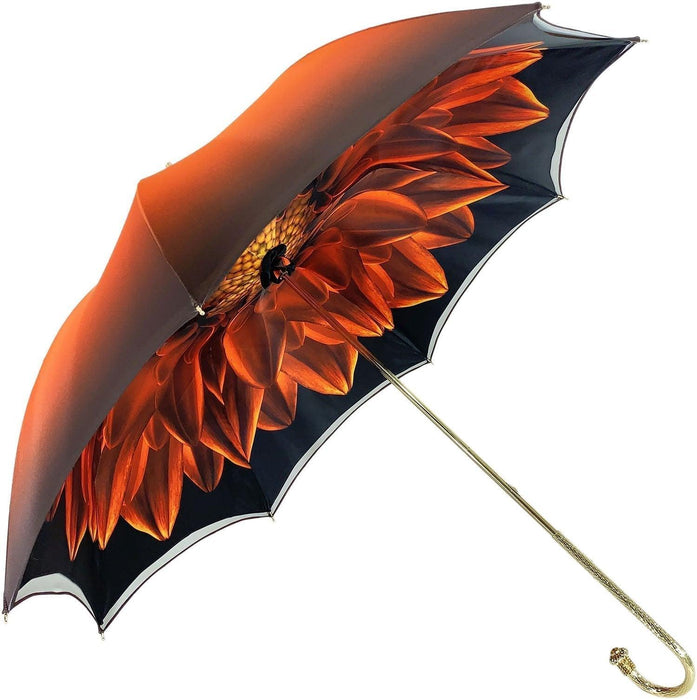 Beautiful Double Canopy Umbrella in a Luxurious Satin