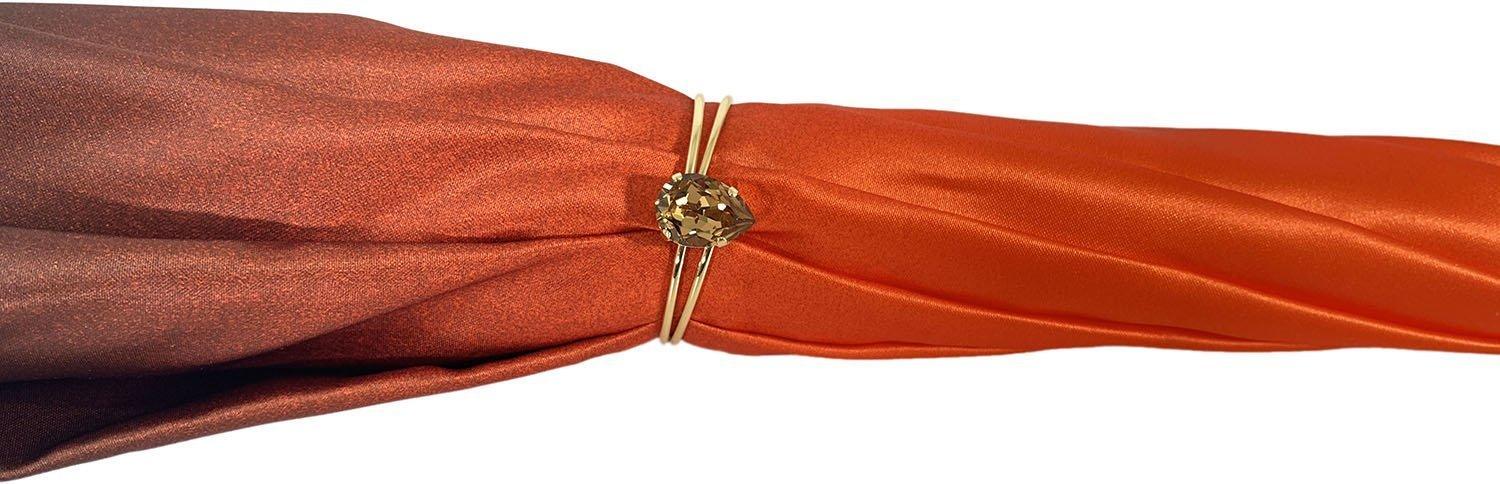 Beautiful Double Canopy Umbrella in a Luxurious Satin