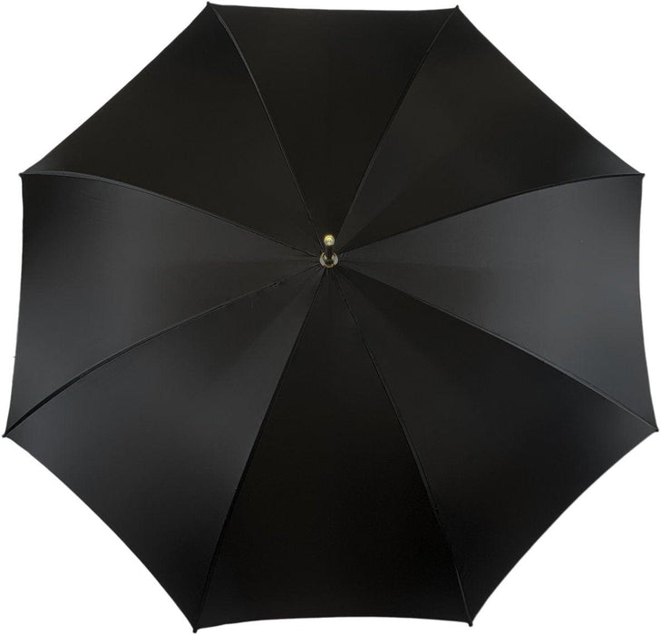 Black and Red Giraffe Print Pattern Inside Umbrella