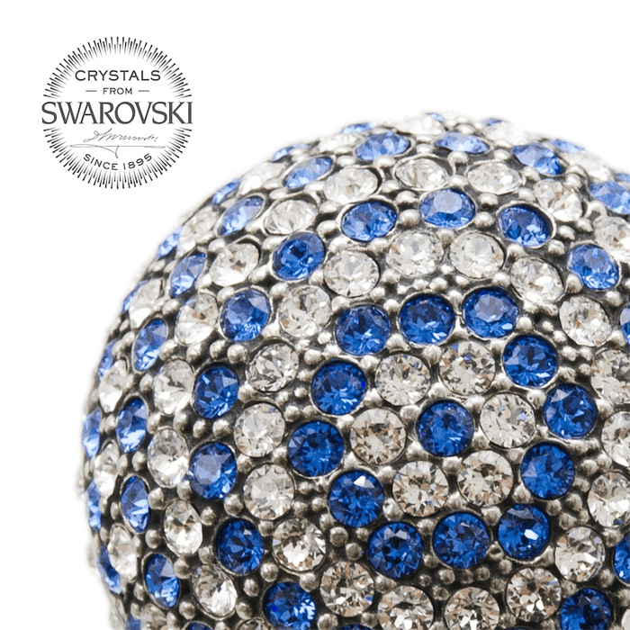 Blue Bicolor Swarovski Shoehorn Fashionable Crystals