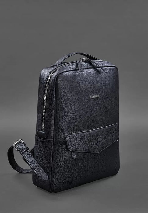 Urban Leather Backpack for Women – Zippered Design