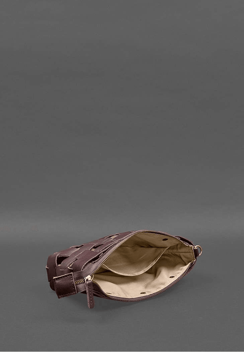 Unique Vintage Women's Leather Puzzle Crossbody Bag