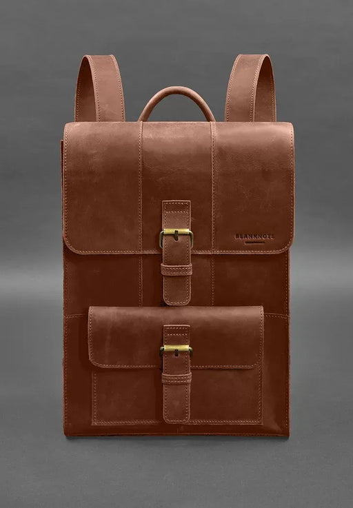 Artisan-Made Leather Backpack – Sophisticated, Durable, and Versatile