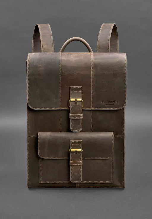 Artisan-Made Leather Backpack – Sophisticated, Durable, and Versatile