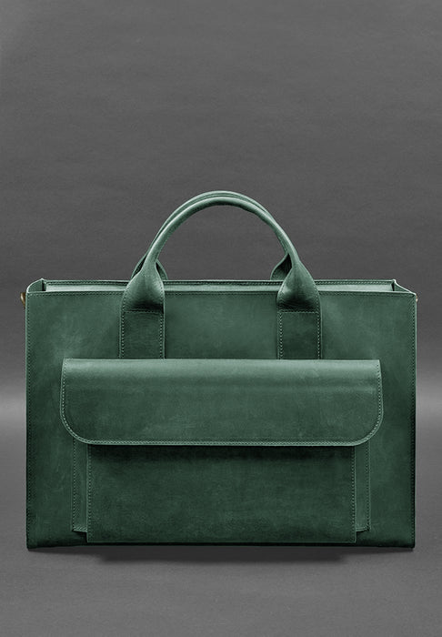 Universal Leather Bag For Laptop and Documents