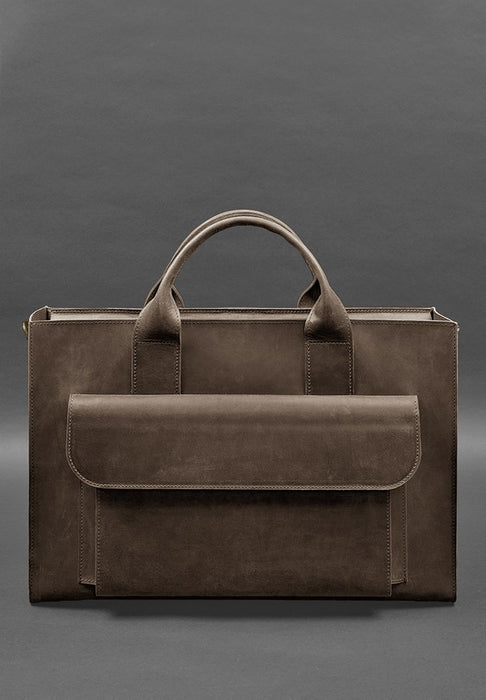 Universal Leather Bag For Laptop and Documents