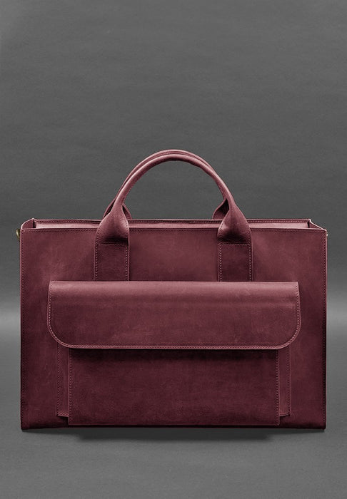 Universal Leather Bag For Laptop and Documents