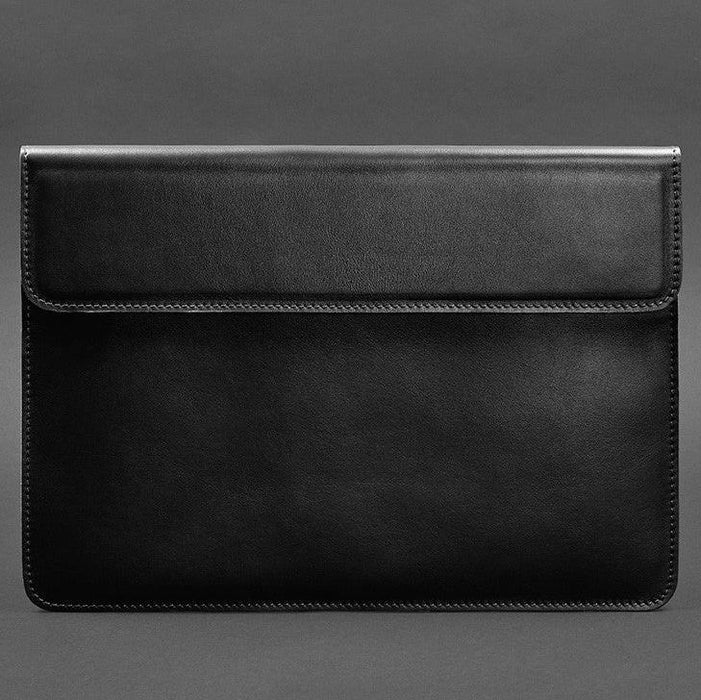 Leather Laptop Sleeve Cover For Apple MacBook Pro 15" With Magnets