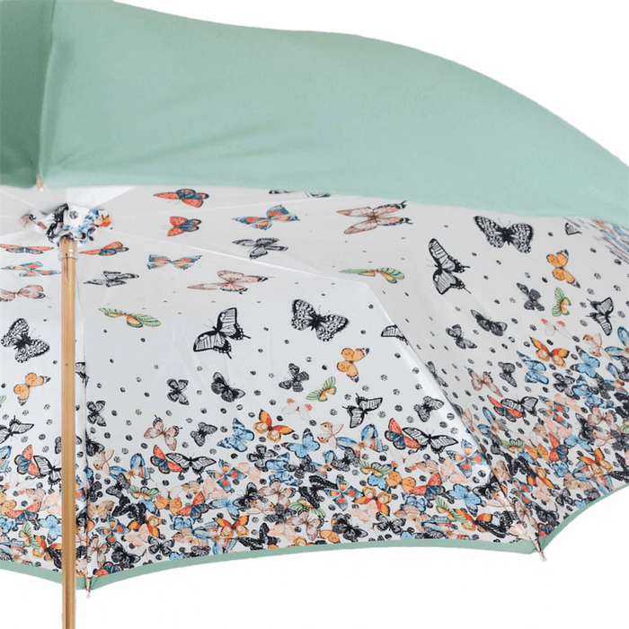 Butterfly Crystal Double Cloth Umbrella Collectible