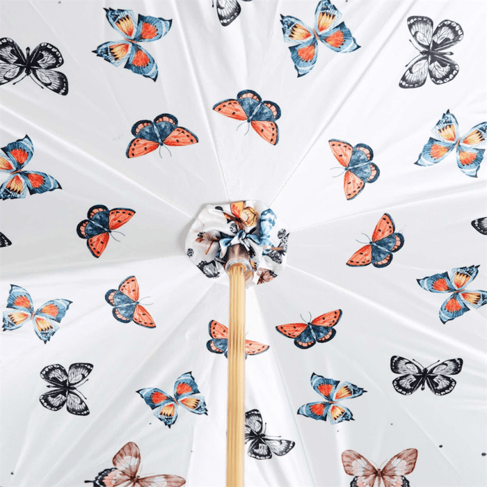 Butterfly Crystal Double Cloth Umbrella Collectible