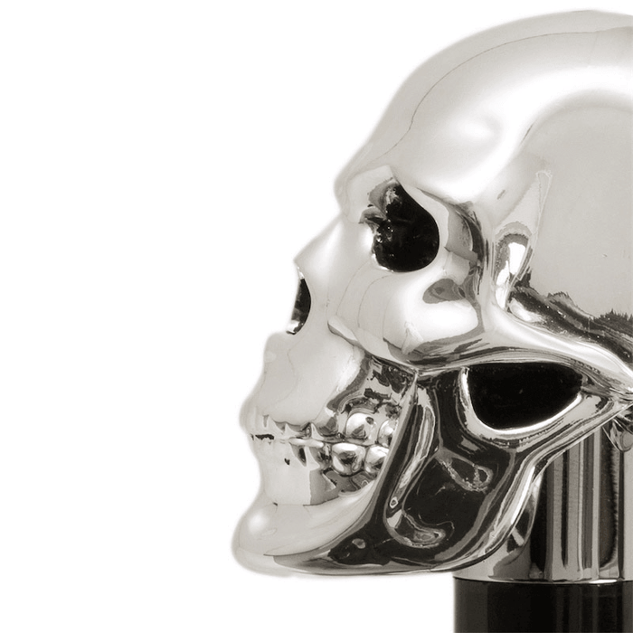 B&W Animalier Double Cloth Silver Skull Umbrella