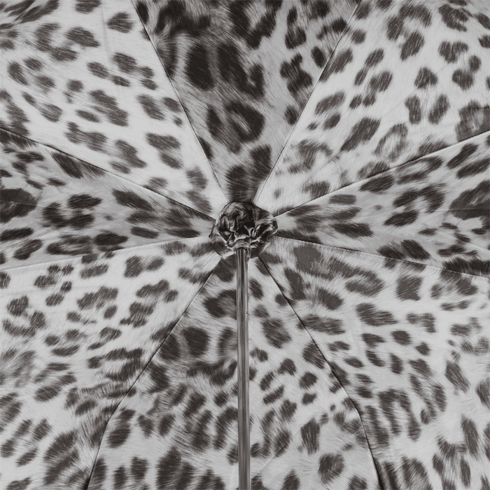 B&W Animalier Double Cloth Silver Skull Umbrella