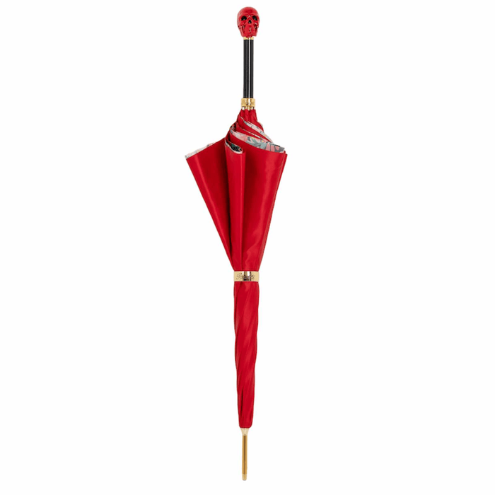 Rebel Red Skull Red Print Exclusive Umbrella