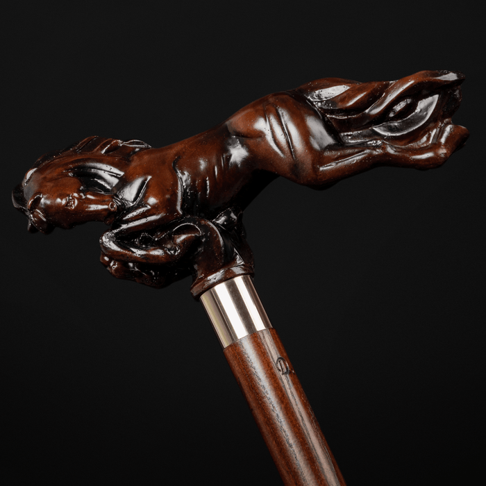 Horse Head Walking Cane, Unique Designer Stick