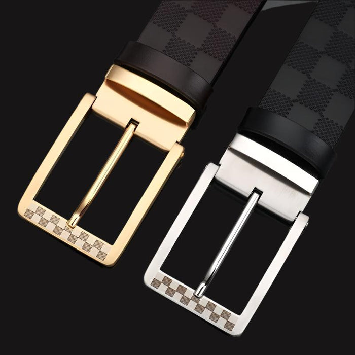 Casual Leather Suit Belt For Men, Edvard Model