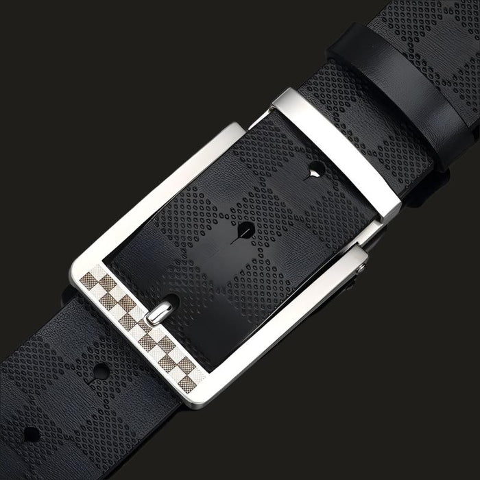 Casual Leather Suit Belt For Men, Edvard Model