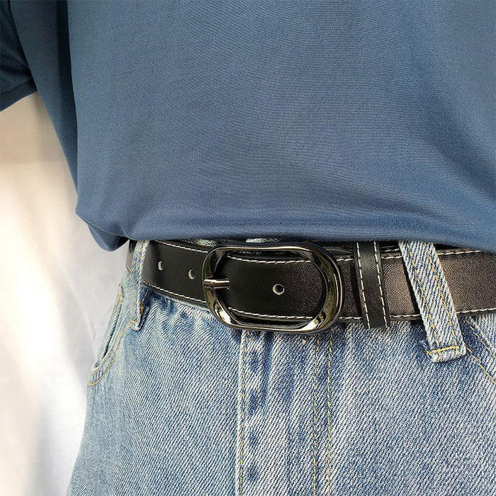 Classic Leather Belt for Women, Available in Plus Size