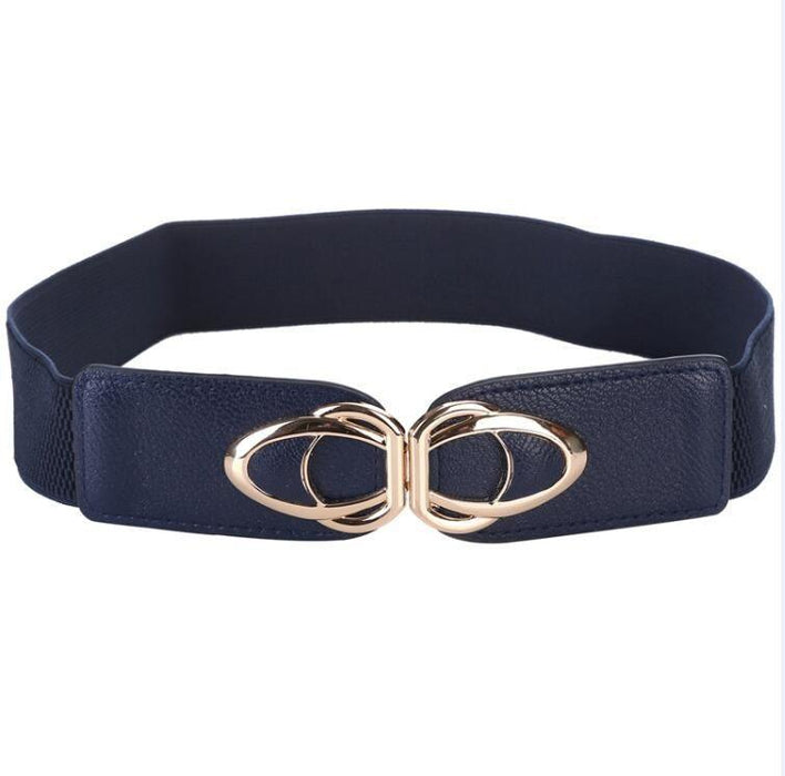 Stylish High-Waisted Elastic Dress Belt for Women
